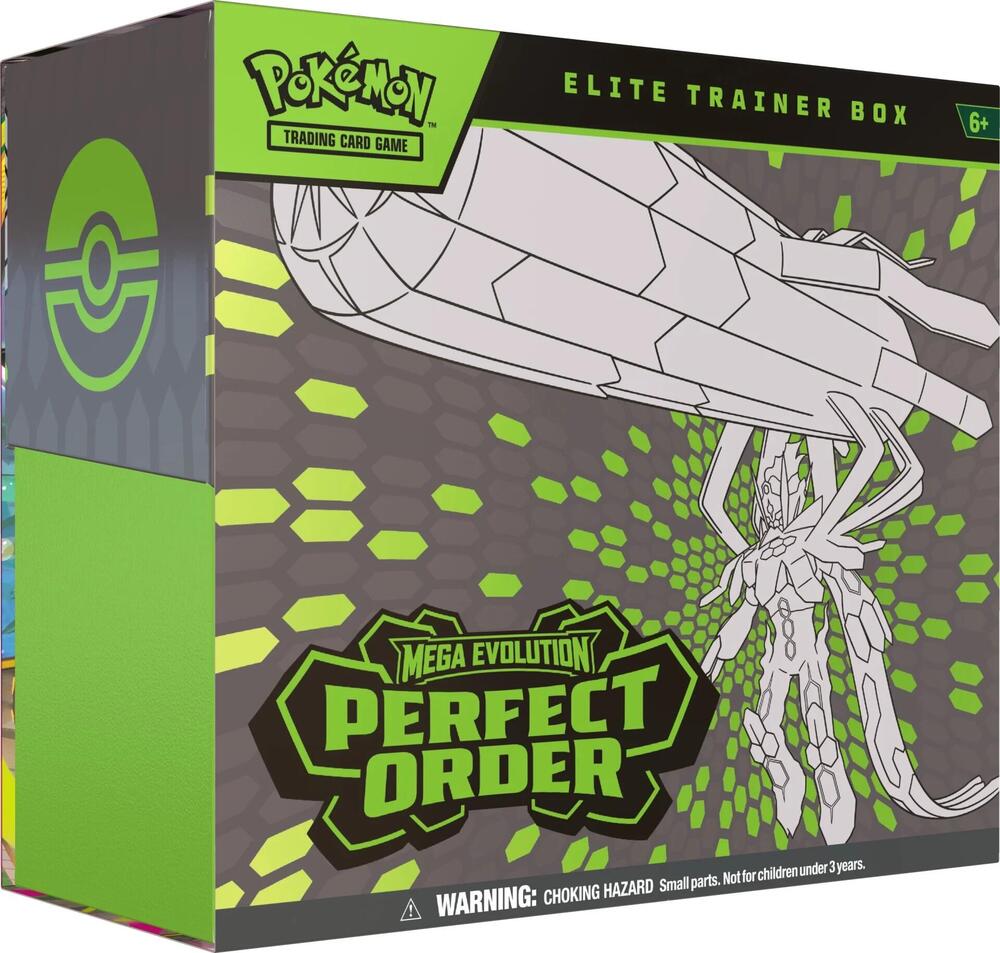 Pokémon TCG: Mega Evolution-Perfect Order Pokémon Center Elite Trainer Box